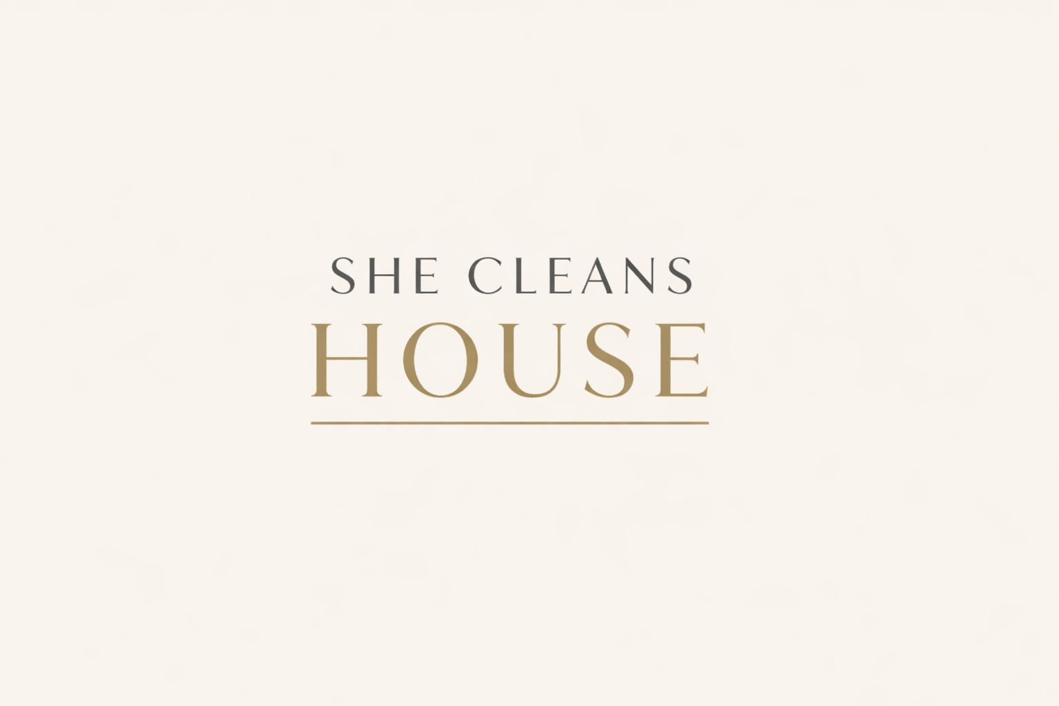 She Cleans House